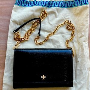 Tory Burch Black Patent Crossbody